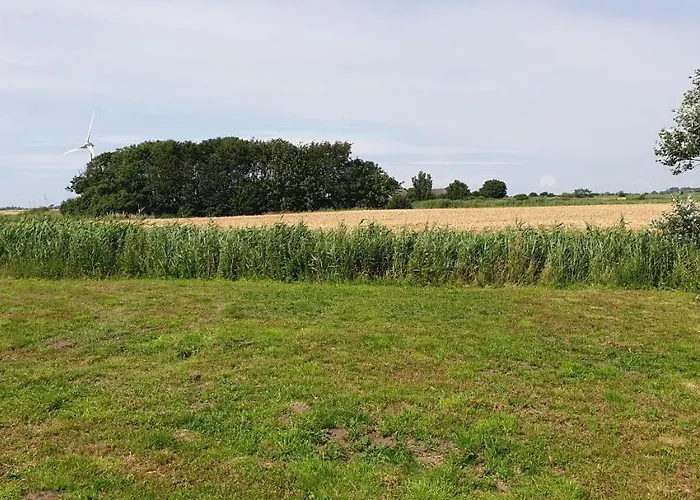 Wohnmobilstellplatz Hemenswarft an der Nordsee - Meerblick