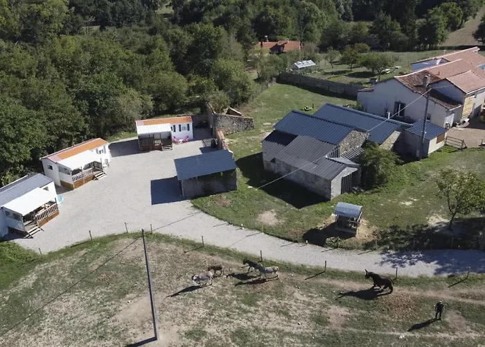 Camping de la ferme aux ânesses, mobil home sofia2