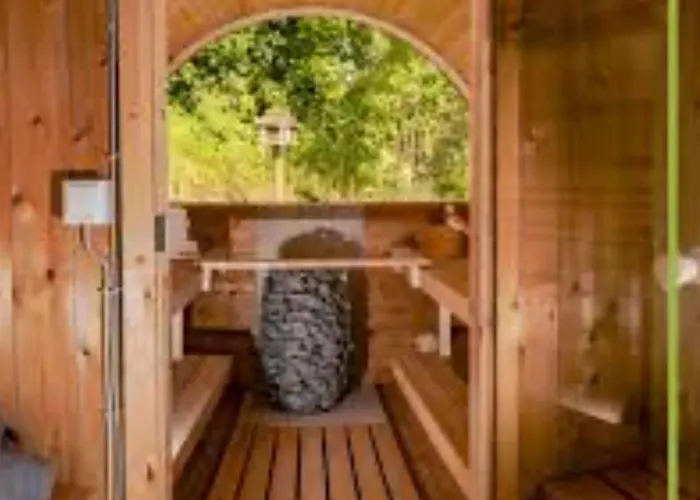 Campingfässer Clamping beheizt-Café Schlossblick