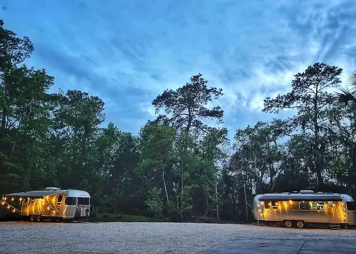 Cozy & Fun Airstream Camper Near Downtown & Beach