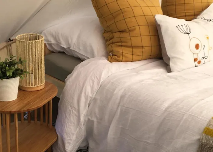 Tentes Glamping au camping Le Gerrit à Marsous