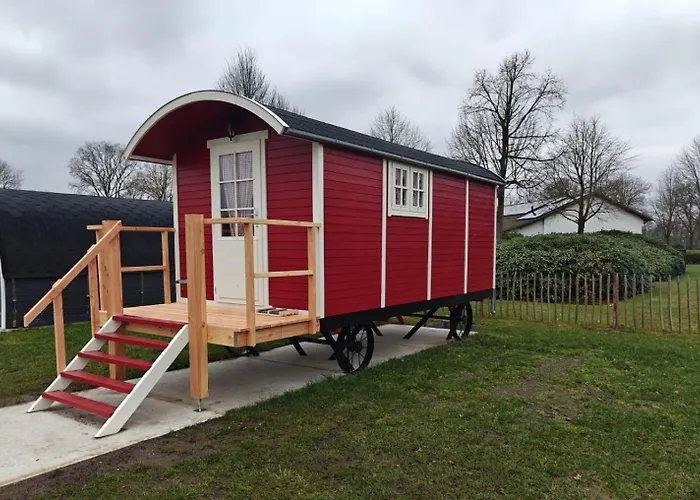 Pipowagen 2 persoons Camping Lindershoeve Bergeijk