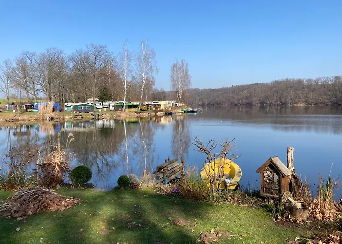 Campingfass mit Panoramaterrasse