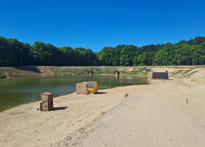 Glamping Pod im Wald mit Einzelbetten
