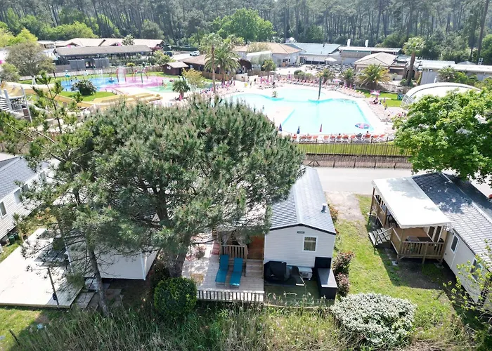 Mobil home camping Les ViVIERS Cap Ferret