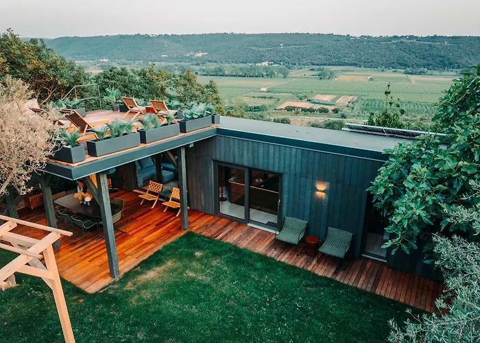 Private Olive Glamping With Tiny House And Two Tents