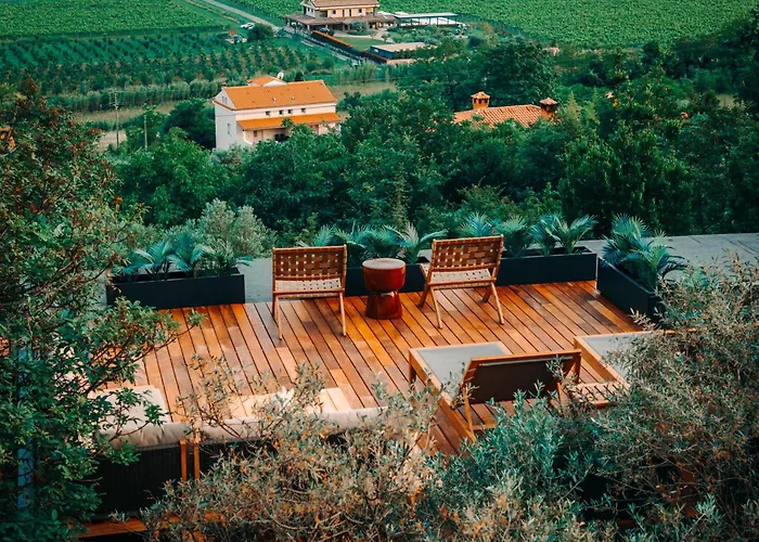Private Olive Glamping With Tiny House And Two Tents