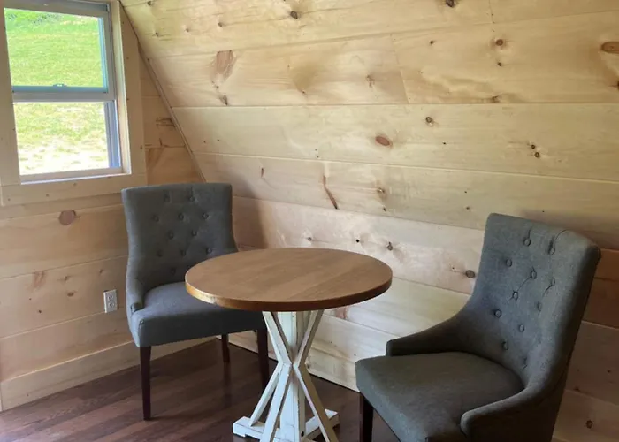 Cozy Coyote A-Frame Tiny Cabin