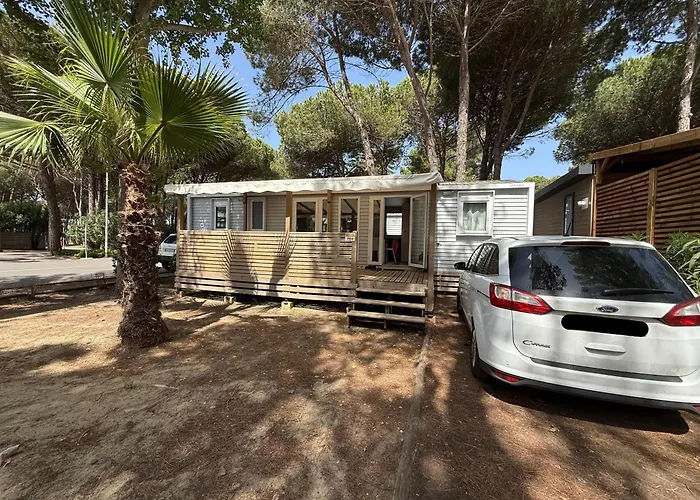 Mobil-Home Familiale Premium 3 Chambres Au Camping Le Castellas A Sete