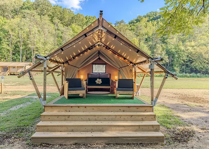 Luxury Glamping Near Gatlinburg And Asheville