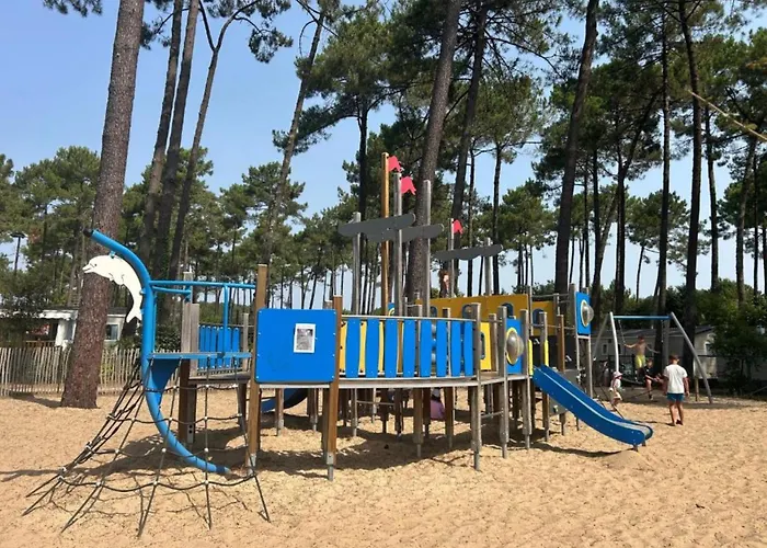 Les dunes de Contis Chez Edith océan pins et détente assurée dans camping 4 étoiles