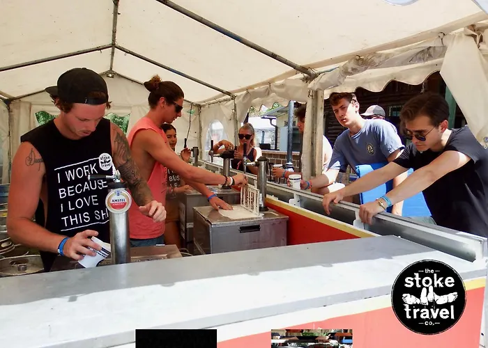 Pamplona Party Camping