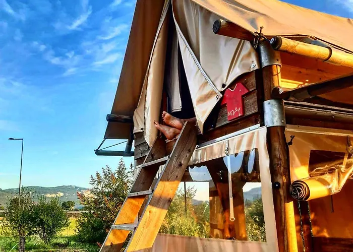 Les Lodges de la ViaRhôna - Tentes Lodges