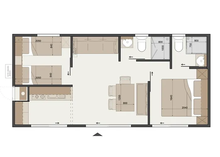 Mobile home 624 - Jacuzzi, Sea View&Pool Side