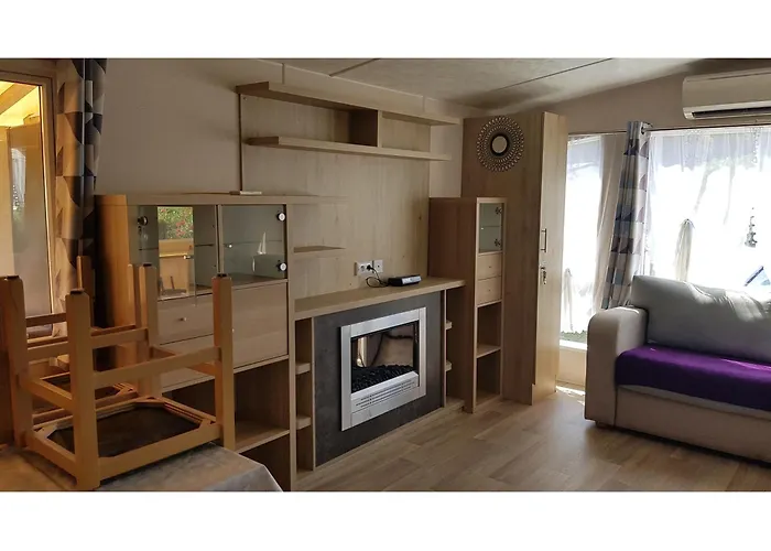 Mobil-home - Clim, TV, LV, LL - Camping LE LAC DES RÊVES 4 étoiles - MH-A026