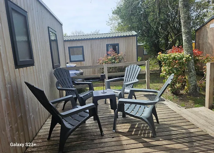 Mobil-Home Tout Confort Climatise 6P Camping Mayotte Vacances Acces Direct Lac De Biscarosse