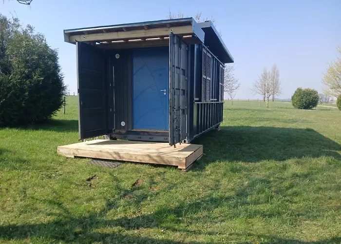 Lodge insolite sur camping à la ferme
