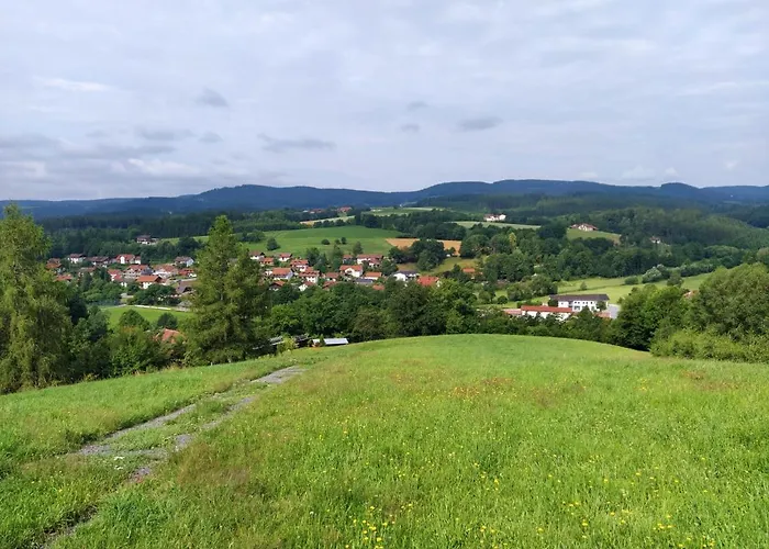 Schlaffass - kleiner Berghof im bayerischen Wald