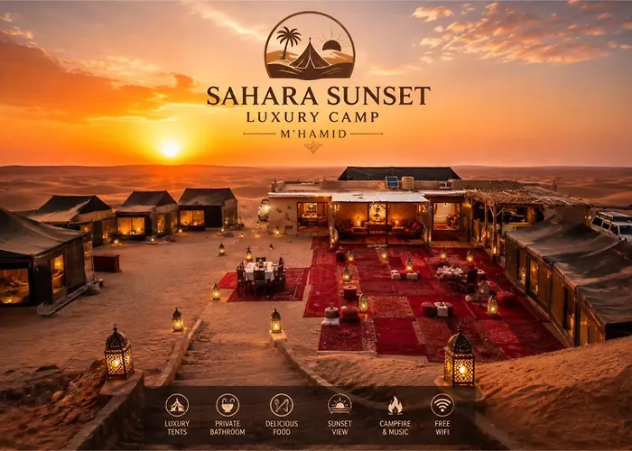 Sahara Sunset Luxury Camp M'Hamid