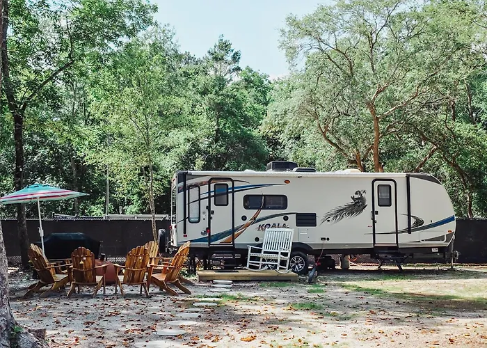 Nicevilles' Hidden Backyard Camper