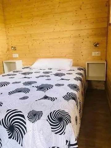 Cabaña de madera en Camping Fin de Siglo