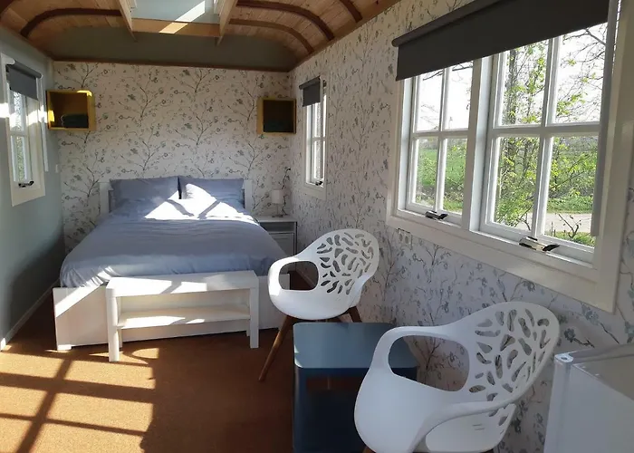 B&B Pipowagen de Luxe op Wellness Camping en B&B